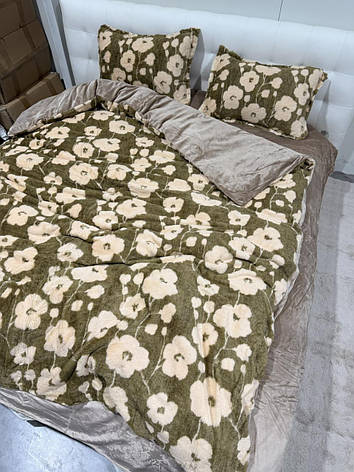 Тепла постільна білизна L&M Home Textiles - двухспальний розмір, фото 2