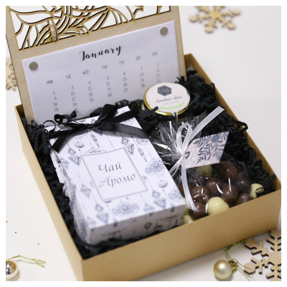 Корпоративний подарунковий набір "Візерунковий календар", фото 1