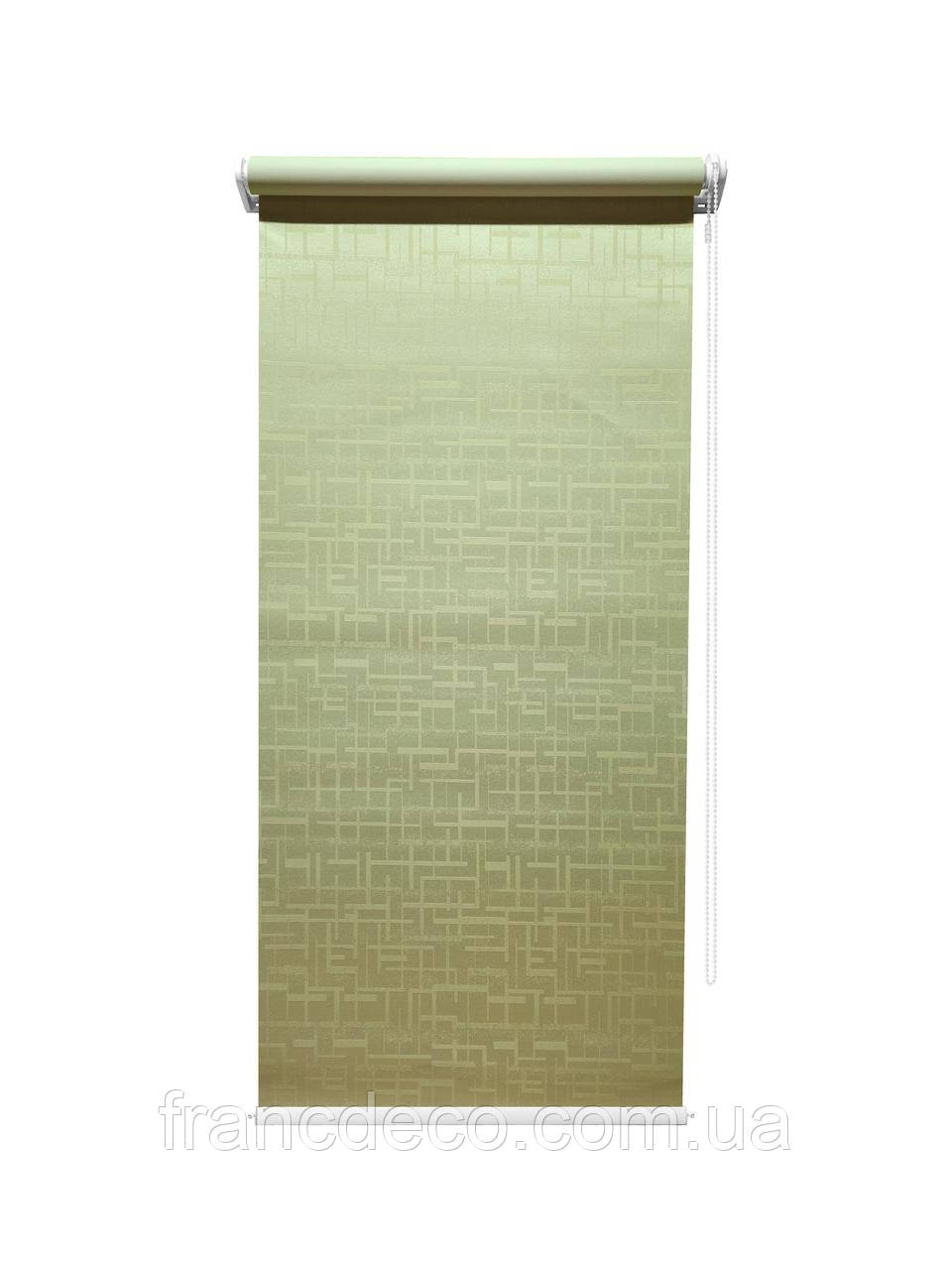 Рулонна штора Блекаут Екліпс колір Капучіно висота виробів 160 см, фото 1