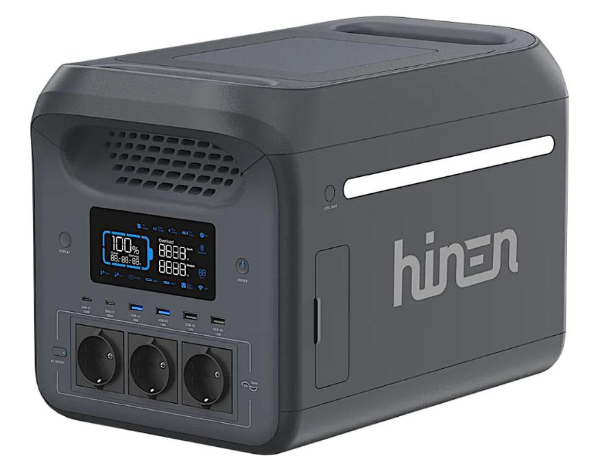 Автономна зарядна станція Hinen 1800Вт (електростанція), фото 1