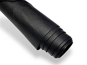 Шкіра натуральна Флотар т.1,3-1,5мм колір чорний середнє зерно DR