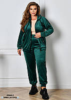 Спортивний велюровий костюм на хутрі
