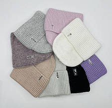 Дитяча зимова шапка Vertex ангора — м'яка, тепла та модна для дівчаток