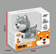 Інтерактивна Собачка на радіокеруванні “Hasky ” сірий | Собака на пульті керування | Песик-робот на радіоуправлінні, фото 9