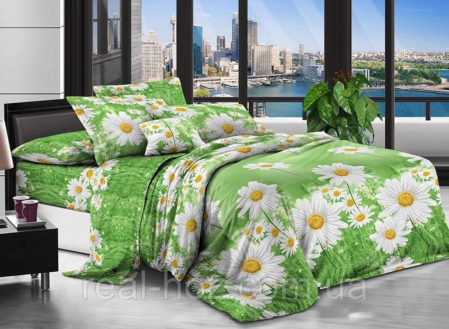 Комплект постільної білизни бязь. Ромашки., фото 1