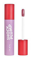 Блиск для губ з миттєвим об'ємом Pupa Shock Plump Lip Gloss 004 - Cherry Cola, 5 мл