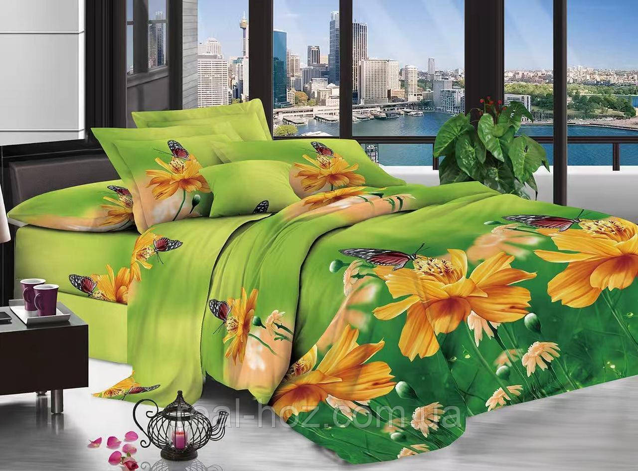 Комплект постільної білизни бязь. Метелики., фото 1