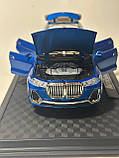 Машинка металева BMW X7 , "АвтоЕксперт" БМВ , синя, світло звук 20* 8 * 7 см, 1:24, фото 4