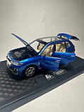 Машинка металева BMW X7 , "АвтоЕксперт" БМВ , синя, світло звук 20* 8 * 7 см, 1:24, фото 6