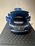 Машинка металева BMW X7 , "АвтоЕксперт" БМВ , синя, світло звук 20* 8 * 7 см, 1:24, фото 7