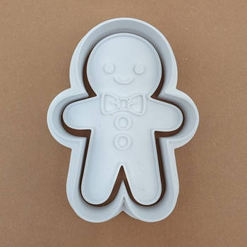 Вирубка-штамп Пряничний чоловічок (хлопчик) 6.5 см