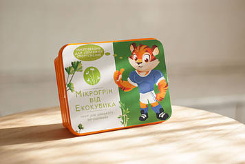 Набір для вирощування мікрозелені ТМ Екокубик Редис