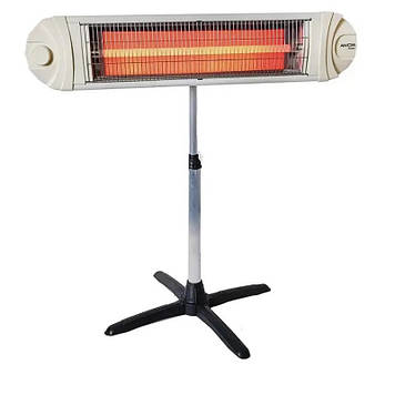 Інфрачервоний обігрівач AWOX Ecotec з ніжкою кварцовий 2500 W White