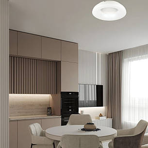 Стельова led люстра 58см 80W з пультом і додатком (97-MX6018AP (580), фото 2