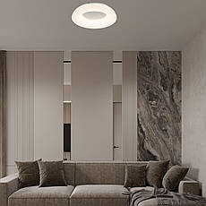 Стельова led люстра 58см 80W з пультом і додатком (97-MX6018AP (580), фото 3