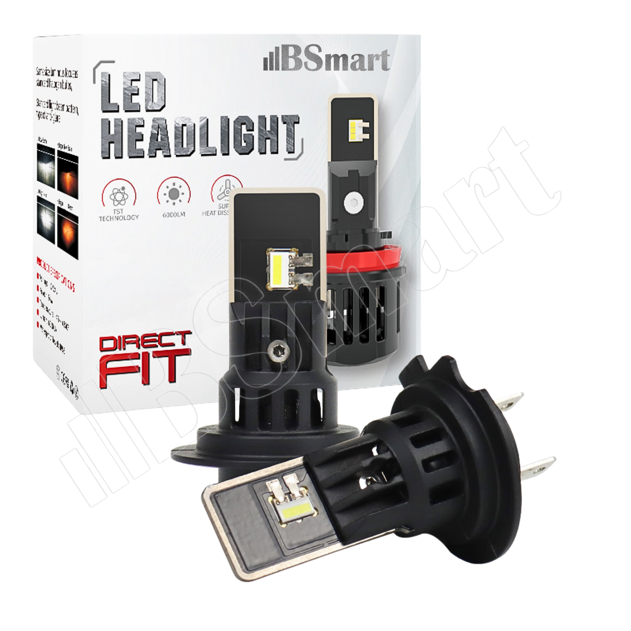 Автолампи LED BSmart BS-V22 цоколь H7 40Вт 12V
