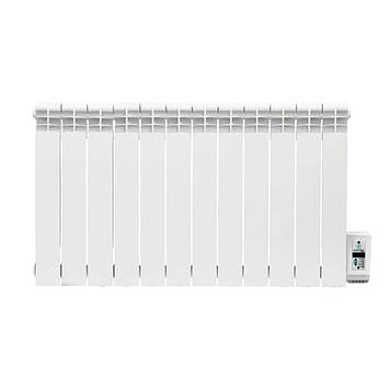 Електрорадіатор ELECTRO.12S стандарт 500/96 (168 Вт) програматор 1300 Вт із настінними кріпленнями