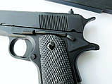 Дитячий пістолет металевий ZM 19 Cyma Кольт 1911 (Colt М1911-A1), фото 5