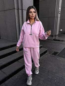 Костюм жіночий спортивний з флісу у кольорах