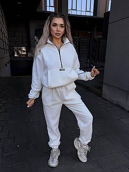 Костюм жіночий спортивний з флісу у кольорах