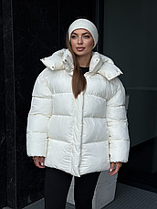 Пуховик жіночий зимовий Рей | xs, m-l розмір, фото 4