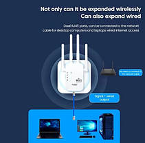 УЦІНКА Підсилювач сигналу ретранслятор Wifi Repeater 2.4G - 300Mbps, фото 5