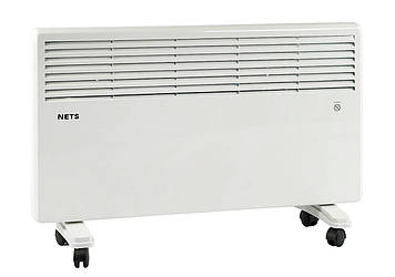 Конвекторний нагрівач Nets Technology 1000/2000 Вт Білий (125272)