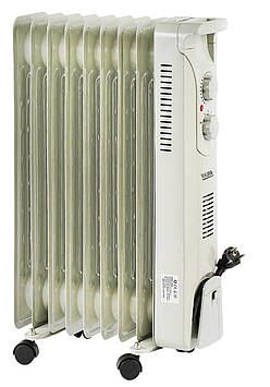 Оливний нагрівач із дуйкою Nikura 9 секцій 2000 Вт Білий (125296)