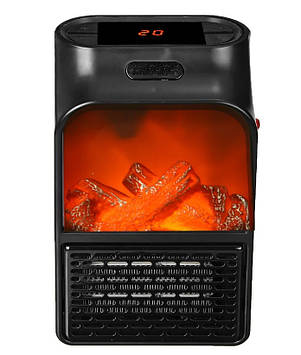 Камін-обігрівач Flame Heater 900 Вт Чорний (2104618714)