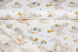 Сатин-твіл Гусочки