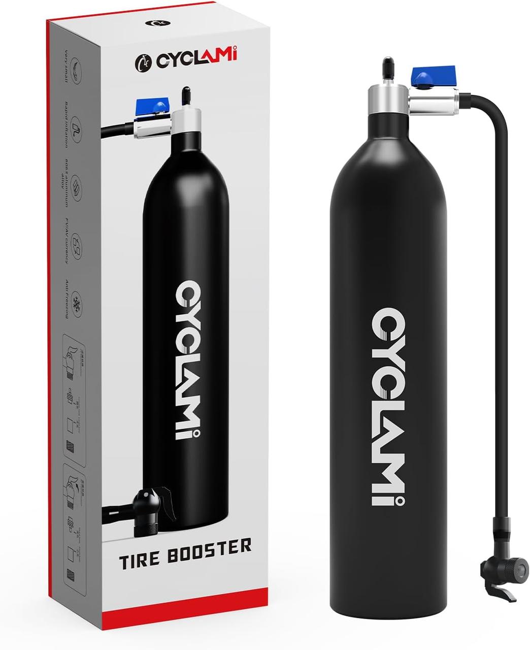 CYCLAMI Tire Booster — Велосипедна трубка — Запчастини й аксесуари для клапанів, фото 1