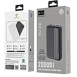 Зовнішній акумулятор Power bank 20000 mAh з USB, Lenyes PX263, Повербанк зі швидким заряджанням, фото 9