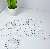 Стайлер для прикрашання волосся стразами/ степлер для дівчаток Magic "Sparkling Diamond" рожевий, фото 3