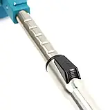 Акумуляторна газонокосарка-тример для коса трави MK-150B Blue Бездротова газонокосарка для саду, фото 3