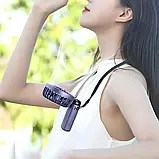 Портативний вентилятор Mini fan XL-880 діаметр 9 см із підставкою для телефона та дисплеєм, фото 4