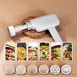 Електрична машинка для приготування домашньої Локшини XL-859 Біла Апарат для виробництва локшини, фото 3