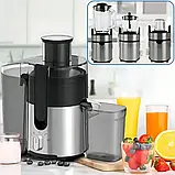 Соковижималка електрична 4в1 (блендер, міміксер, кавомолка) 3000 Вт Zepline ZP-122 Універсальний кухонний до, фото 4