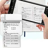 Дитячий портативний термопринтер C19 з Bluetooth і акумулятором принтер миттєвого друку з термопаперою, фото 5