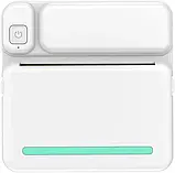 Дитячий портативний термопринтер C19 з Bluetooth і акумулятором принтер миттєвого друку з термопаперою, фото 8