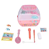 Музичний акваріум дитячий нічник озвучування казки пісні підсвічування bluetooth Happy Aquarium Fish Tank, фото 3