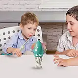 Музичний восьминіг інтерактивна іграшка Tummy Time Octopus Танцюючий Восьминіг, фото 4