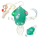 Музичний восьминіг інтерактивна іграшка Tummy Time Octopus Танцюючий Восьминіг, фото 7