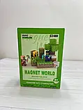 Дитячий конструктор магнітний МК 53 деталі в коробці S001-1, фото 7