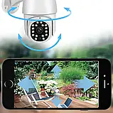 Wi-Fi камера відеоспостереження 5 Мп HX A 1536C/Вайфай камера з датчиком руху/Полична камера WiFi, фото 3