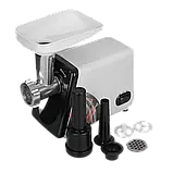 Електрична м'ясорубка в металевому корпусі потужністю 2500 Вт RAF R.3367 Біла, фото 7