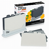 Набір обробних дощок Zepline ZP-00220 Сірий — 5 штук у сучасному дизайні, фото 2