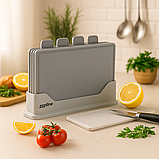 Набір обробних дощок Zepline ZP-00220 Сірий — 5 штук у сучасному дизайні, фото 4