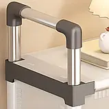 Підлогова пряма 4-рівнева полиця для взуття SKLM-25-LT6205 100х62х29 см, фото 6