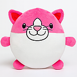 Дитячий плед-толстовка Hugle Hoodie «Солодка мрія» (рожевий) — м'який флісовий худі з капюшоном і рукавами, фото 3