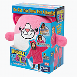 Дитячий плед-толстовка Hugle Hoodie «Солодка мрія» (рожевий) — м'який флісовий худі з капюшоном і рукавами, фото 4